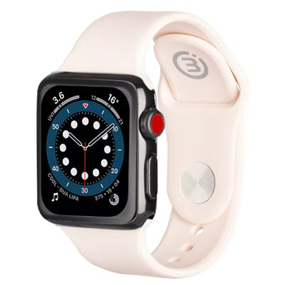 3sixT Silicone Band - Apple Watch 6-9/SE (42-46mm) - Lt Pink