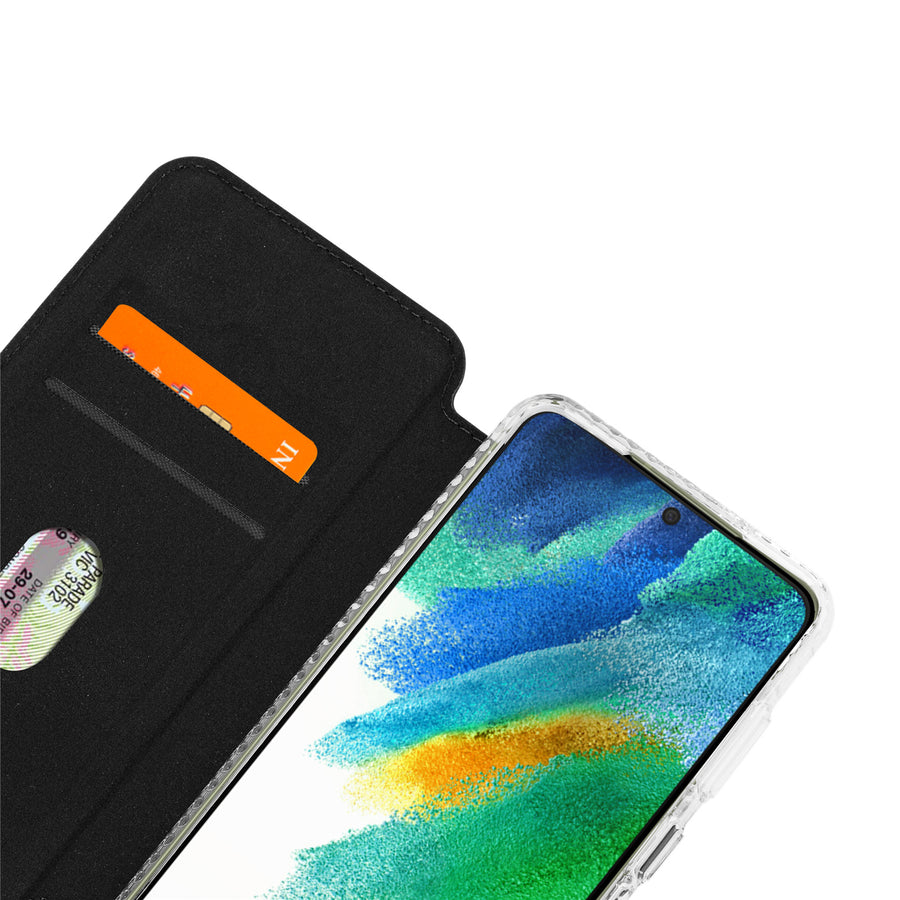 3S-2164 - 3sixT SlimFolio 1.0 - Samsung S21 FE - Black