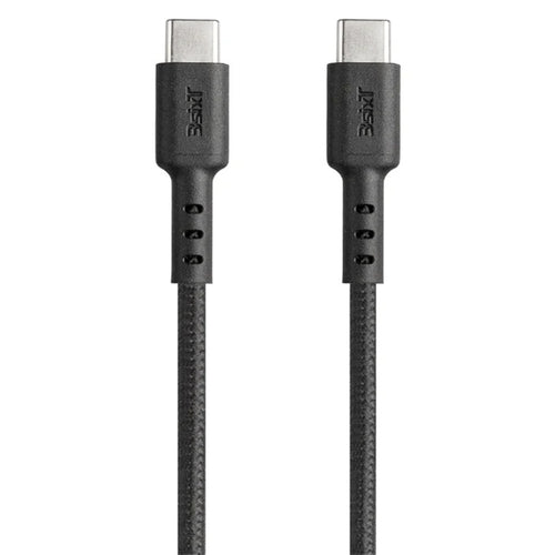 3sixT Tough USB-C to USB-C 5A Cable 1.2m - Black