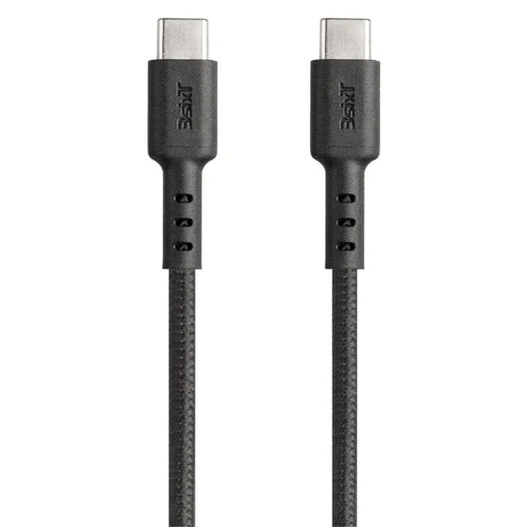 3sixT Tough USB-C to USB-C 5A Cable 1.2m - Black