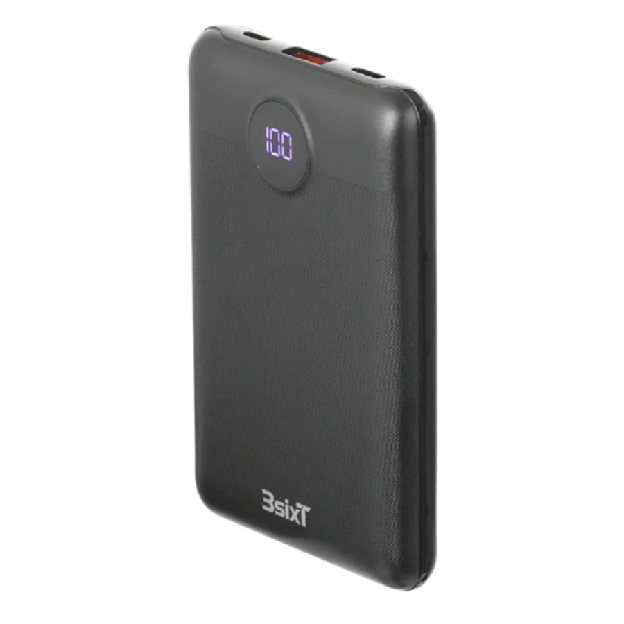 3S-2327 - 3sixT JetPak Pro LED 2.0 - 10000mAh Power Bank - Black