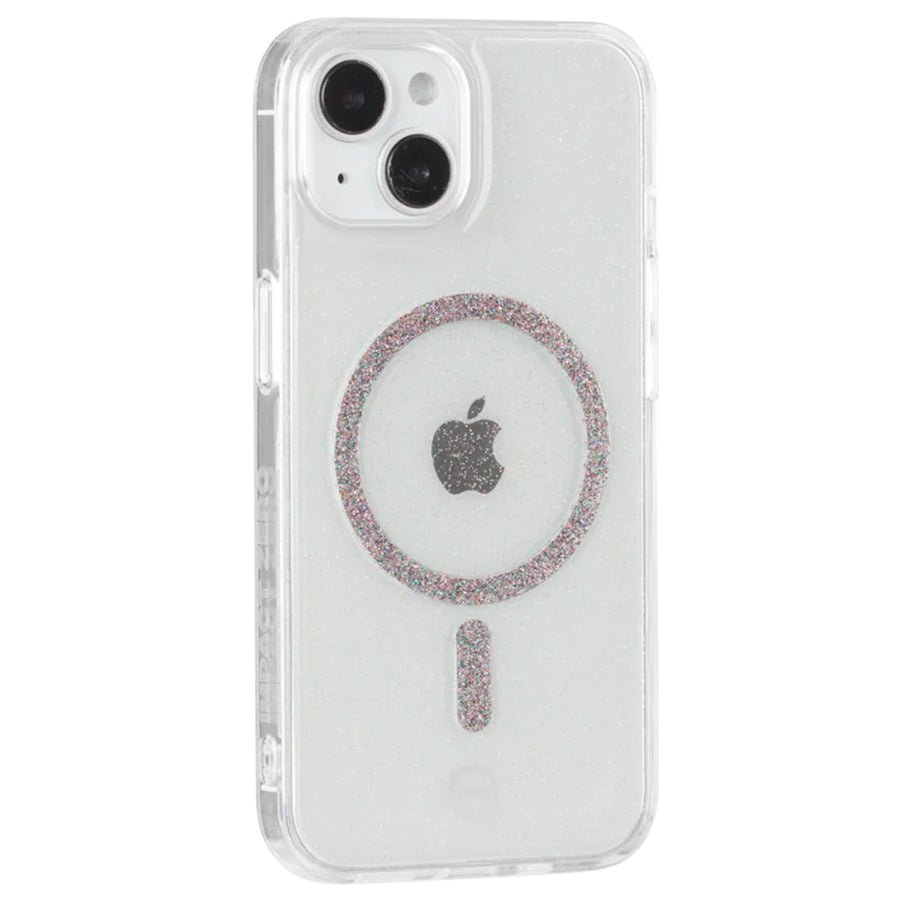 3SIXT Impact Zero Galaxy – iPhone 14 – (MS) Transparent/Glitzer