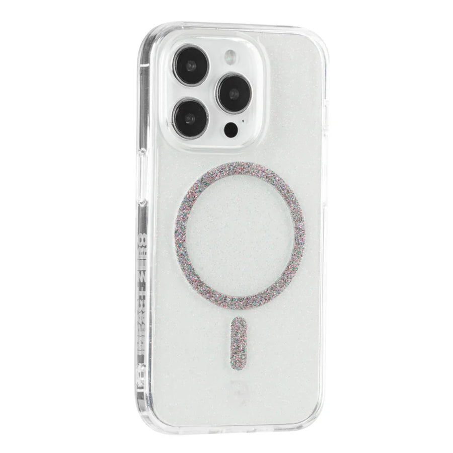 3SIXT Impact Zero Galaxy – iPhone 14 Pro – (MS) Transparent/Glitzer