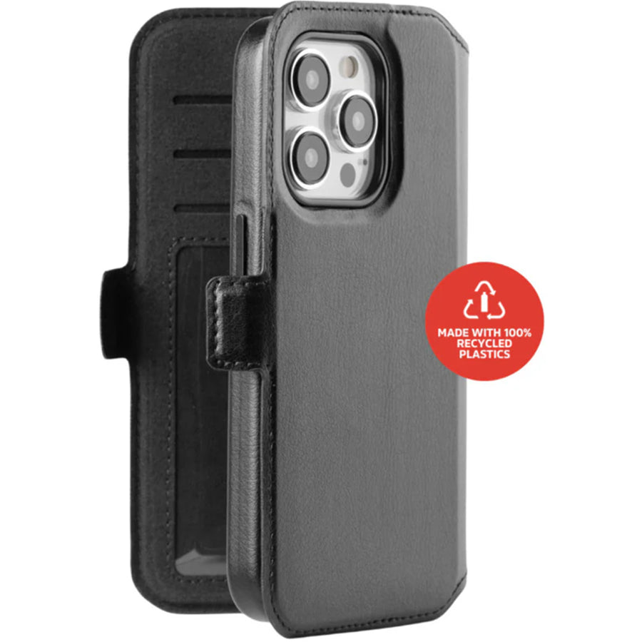 3SIXT iPhone 15 Pro Neo Wallet  Case - Black