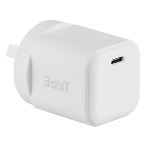 3sixT Wall Charger GaN 20W USB-C PD - W