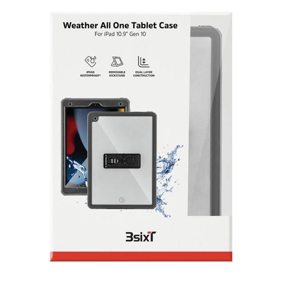 3SIXT 3S-2762 Weather All One - iPad 10.9 Gen 10 - Clear/Black
