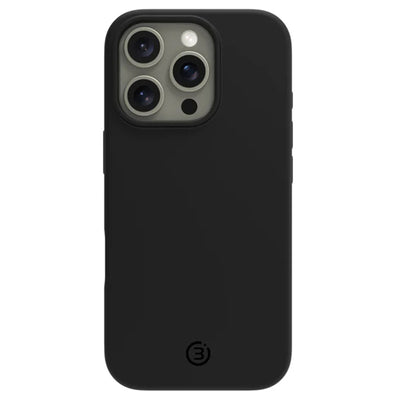 3S-2783 – 3sixT PureFlex+ Silikon – iPhone 16 Pro – (MS) Schwarz