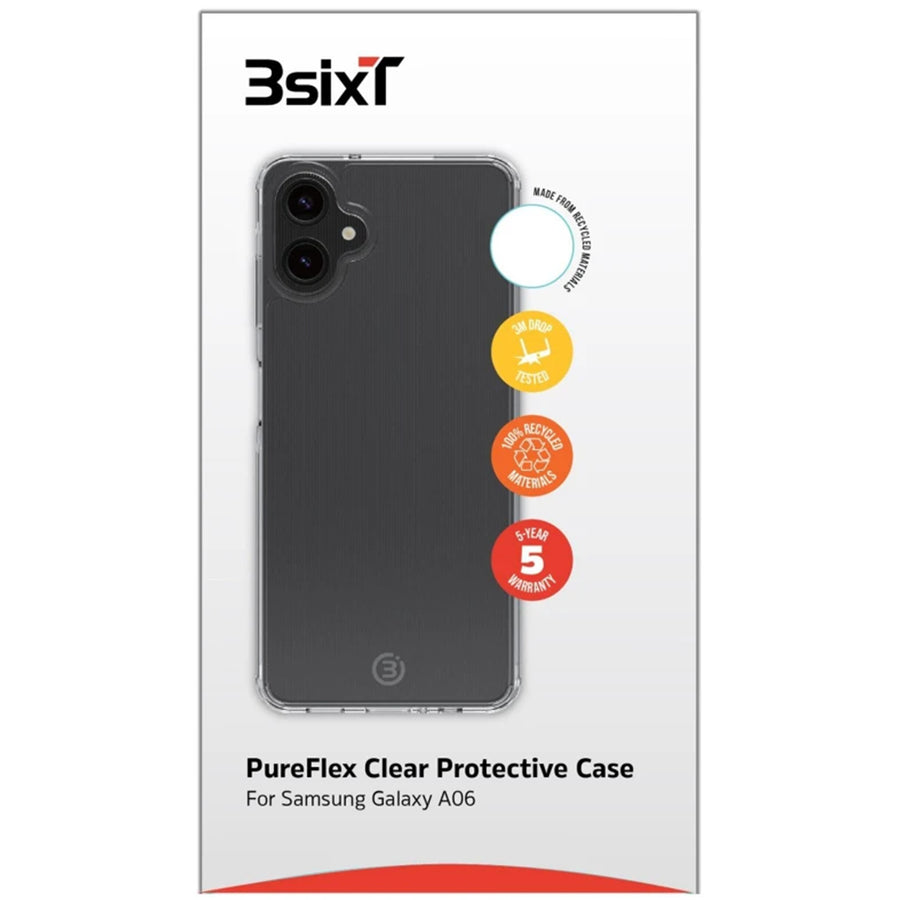 3S-2830 - 3sixT PureFlex (RC) - Samsung Galaxy A06 - Clear