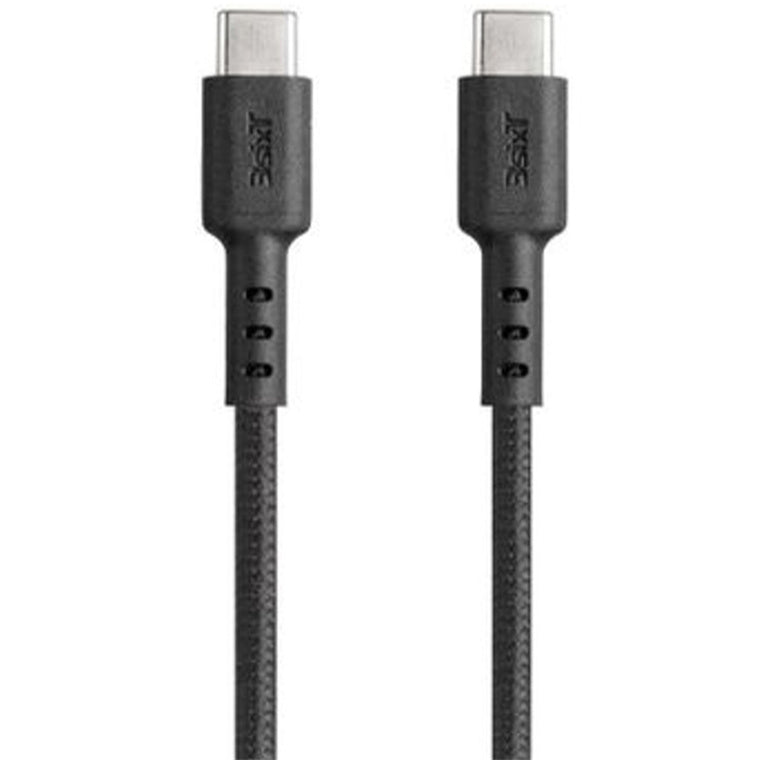 3S-2856 - 3sixT Tough USB-C to USB-C 100W Cable 3m - Black