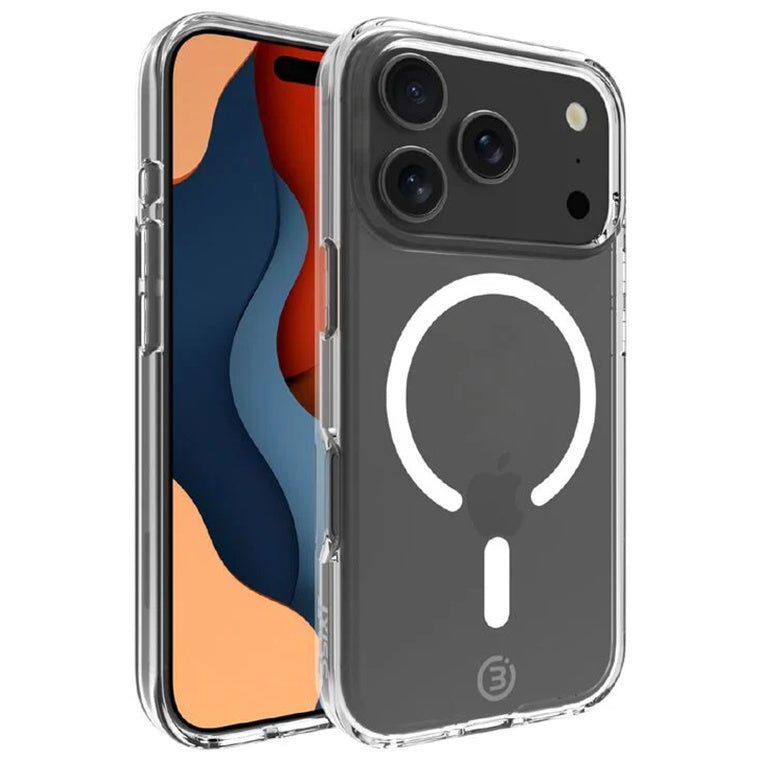 3S-2896 - 3sixT EverClear+ - iPhone 17 Pro - (RC)(MS) Clear/Clear