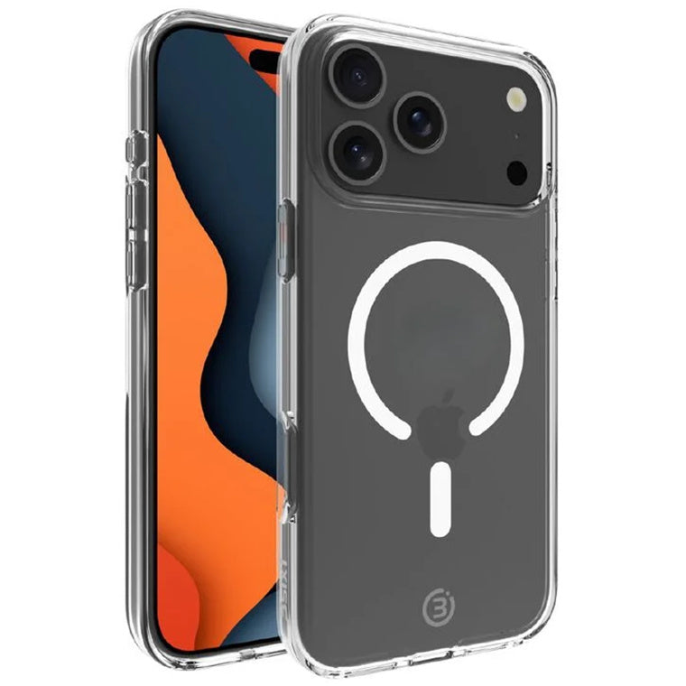 3S-2897 - 3sixT EverClear+ - iPhone 17 Pro Max - (RC)(MS) Clear/Clear