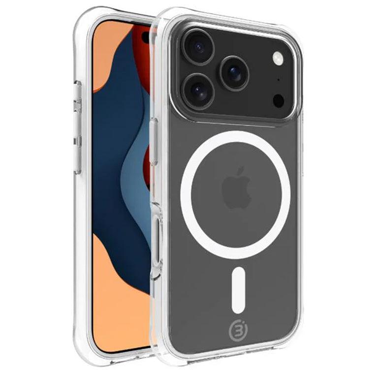 3S-2904 - 3sixT FlexAir - iPhone 17 Pro - (RC)(MS) Clear/White