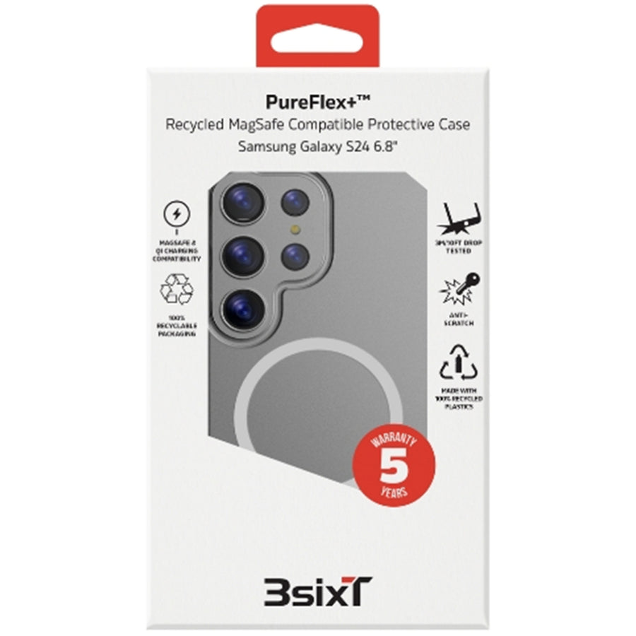 3SIXT 3S-2690 PureFlex+ - Samsung GS24 Ultra - (MS)(RC) Clear/Clear