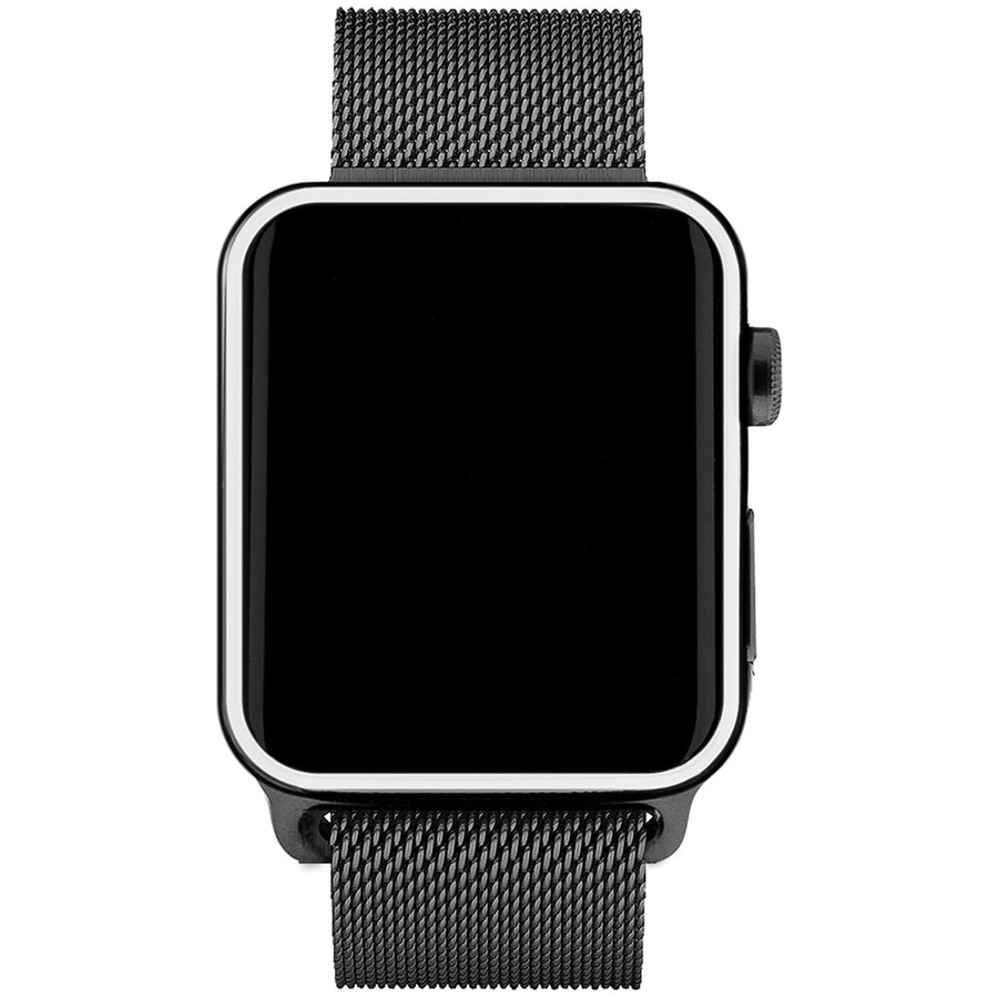 3S-1200 - 3sixT Apple Watch Band - Mesh - 42/44mm - Black