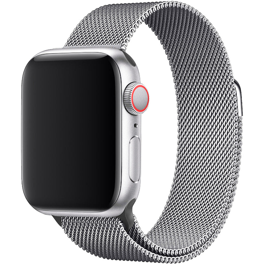 3sixT Mesh Band - Apple Watch 6-9/SE (38-41mm) - Silver