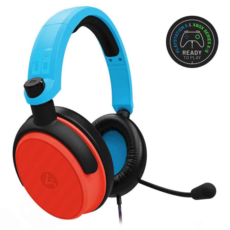 4GAMERS 4G C6-100 BUNDLE BLUE/RED