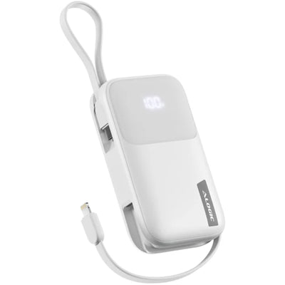 ALOGIC AL10KPBTN-WH - 10kmAh 20W Tand PB USB-C & lighting Wht