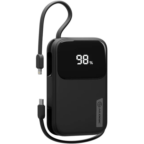 ALOGIC AL10KPBTN-BLK - 10kmAh 20W Tand PB USB-C & lighting Blk