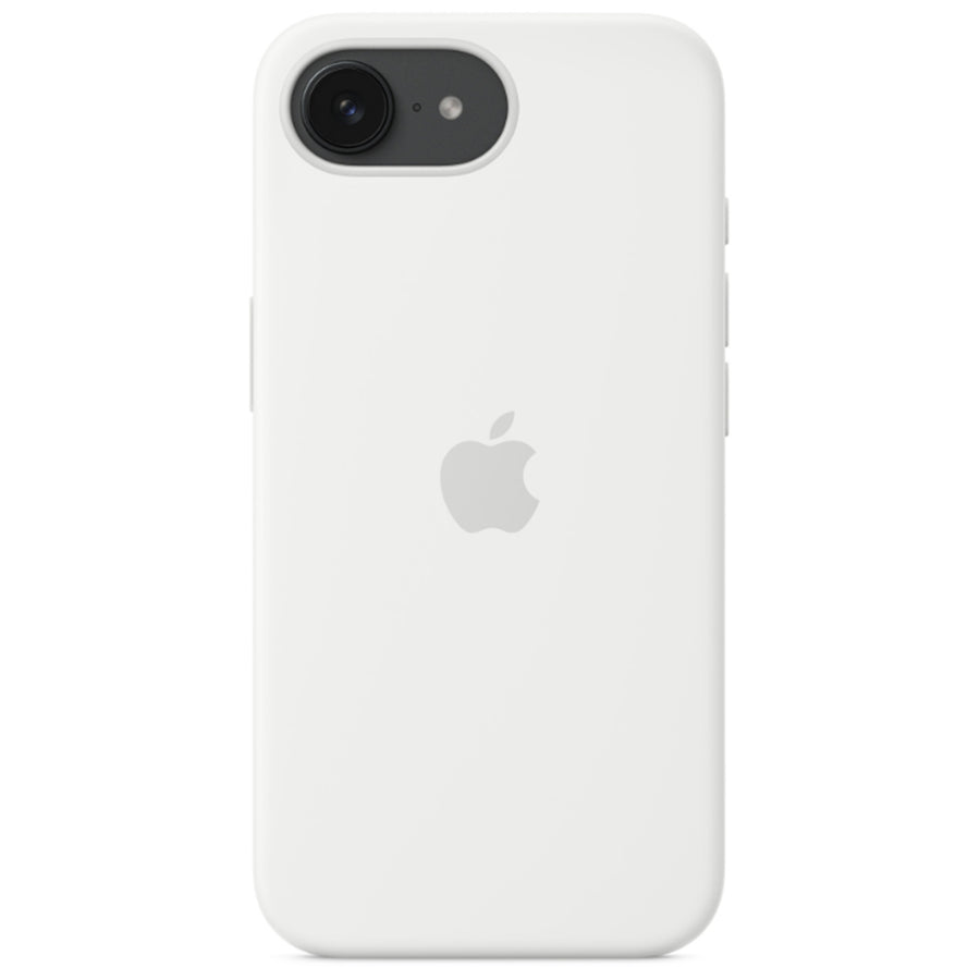 Apple iPhone 16e   Silicone Case - White
