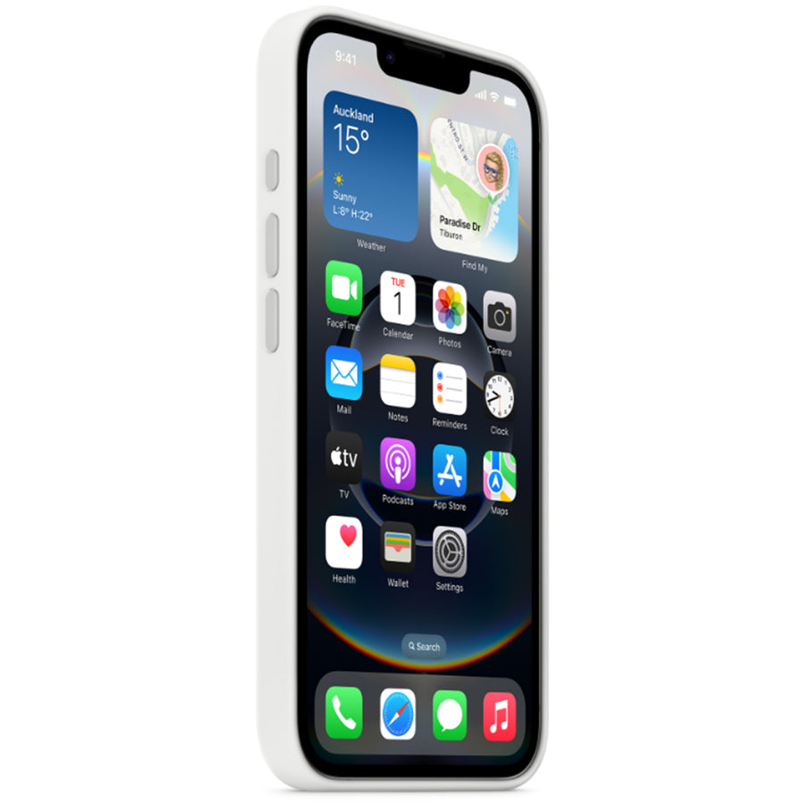Apple iPhone 16e   Silicone Case - White