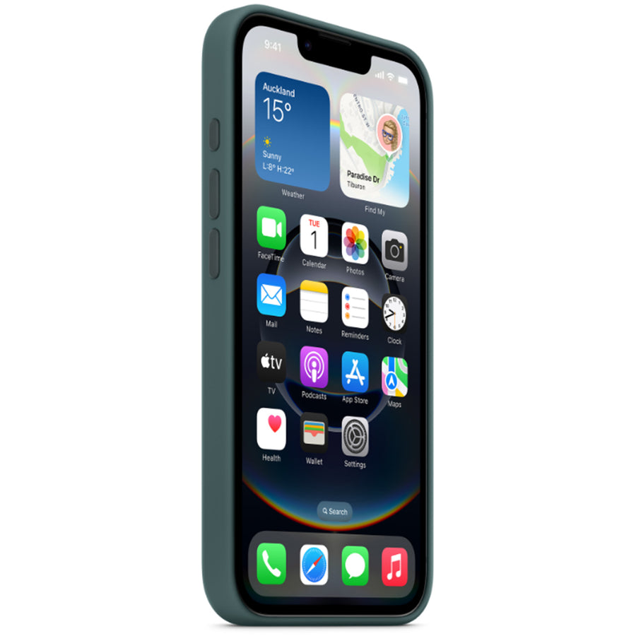 Apple iPhone 16e   Silicone Case - Lake Green