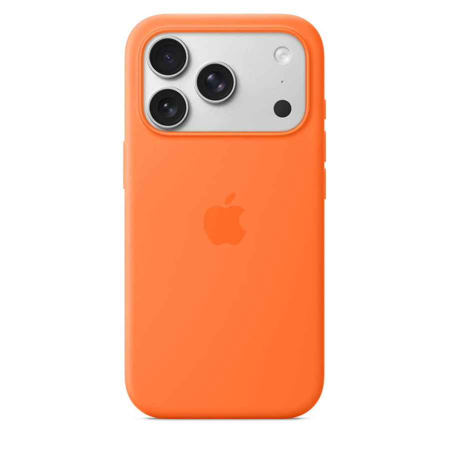 Apple iPhone 17 Pro   Silicone Case with MagSafe - Orange