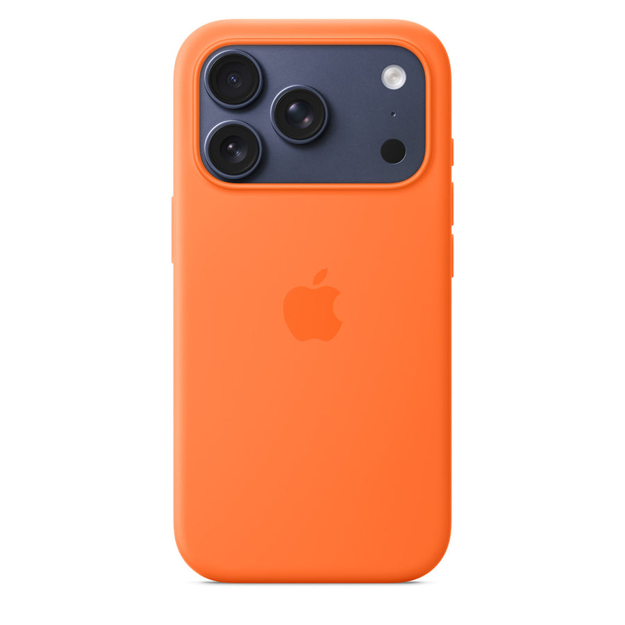 Apple iPhone 17 Pro   Silicone Case with MagSafe - Orange