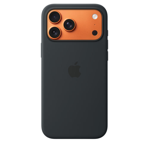 Apple iPhone 17 Pro Max   Silicone Case with MagSafe - Black
