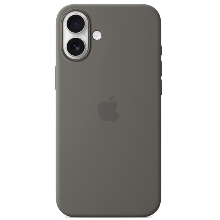 Apple iPhone 16 Plus   Silicone Case with MagSafe - Stone Gray