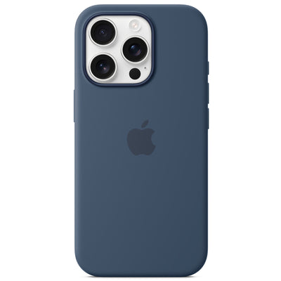 Apple iPhone 16 Pro   Silicone Case with MagSafe - Denim