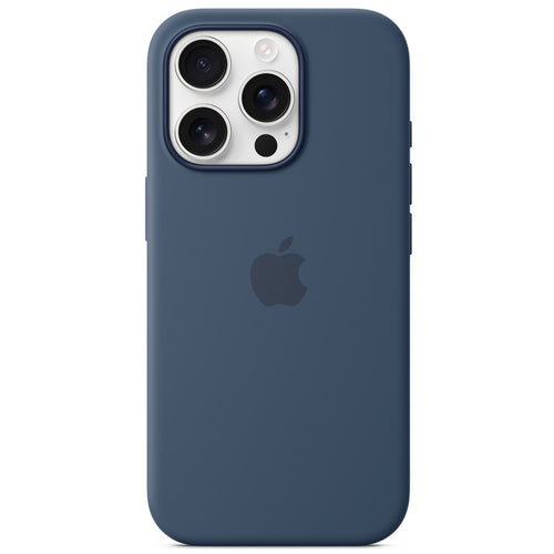 Apple iPhone 16 Pro   Silicone Case with MagSafe - Denim