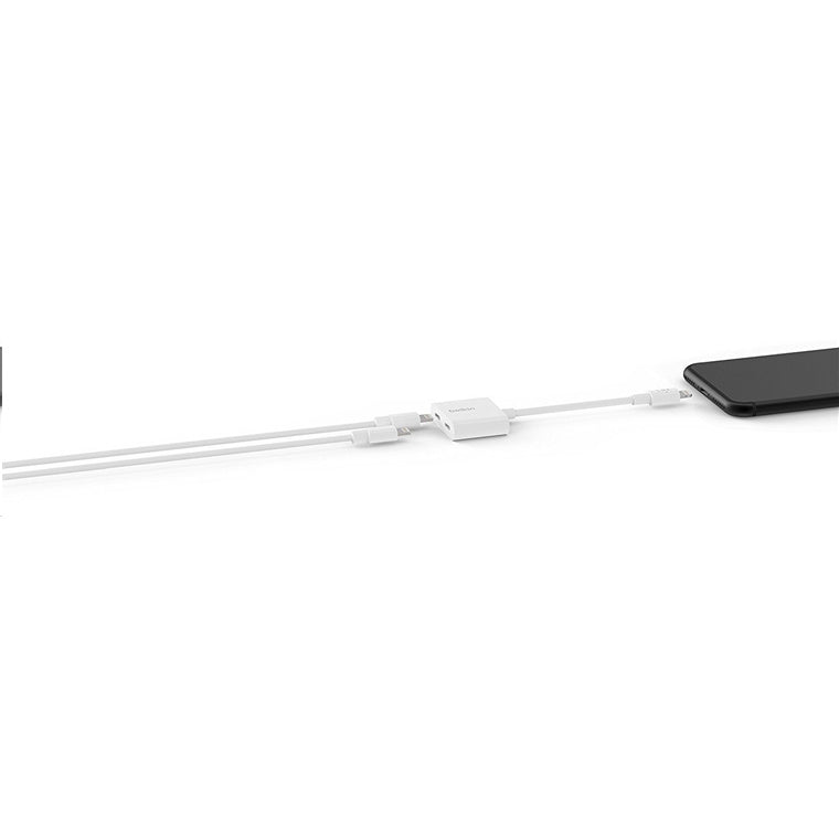 Belkin F8J198BTWHT - LIGHTNING AUDIO + CHARGE ROCKSTAR 4 WHT