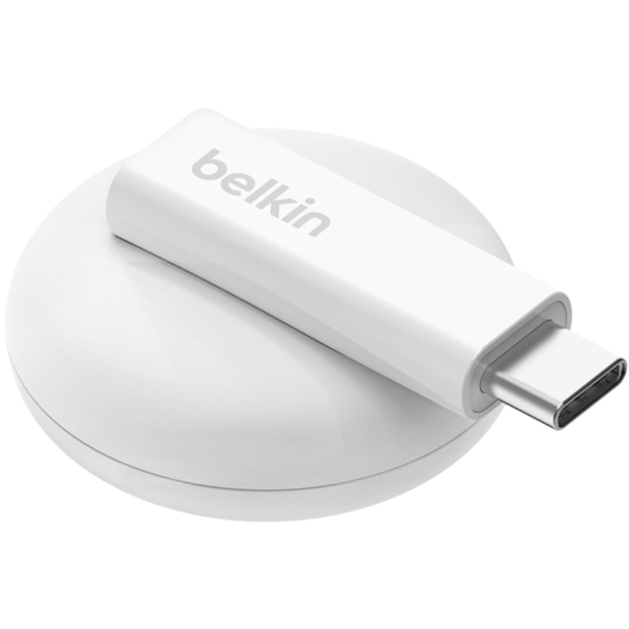 Belkin Boostcharge Portable USB-C Apple Watch Charger - White This MFI certified USB-C Apple Watch Charger plays well with all other Apple Watch models, and its sleek design is travel-friendly