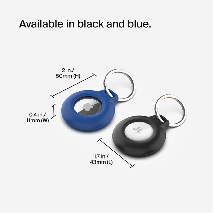 Belkin MSC014BTBK - WATERPROOF AIRTAG HOLDER+KEY RING 2PK