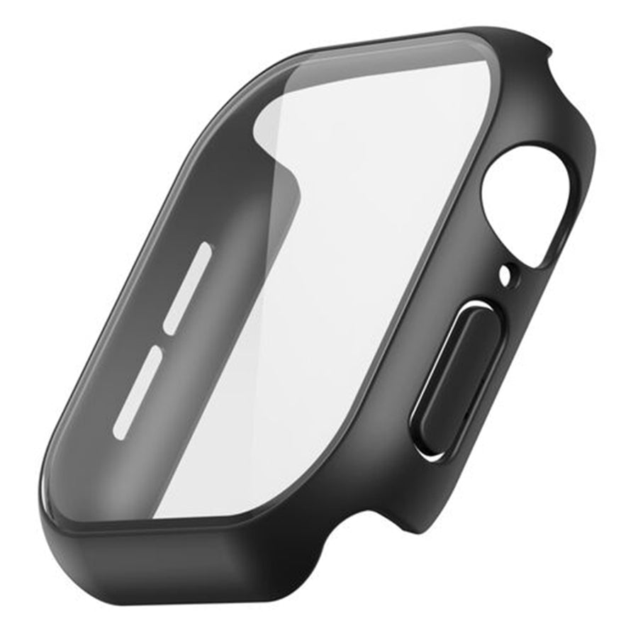 Belkin ScreenForce Apple Watch Series 10 (42mm/black) TemperedCurve 2-in-1 Screen Protector with Bumper Case - Black