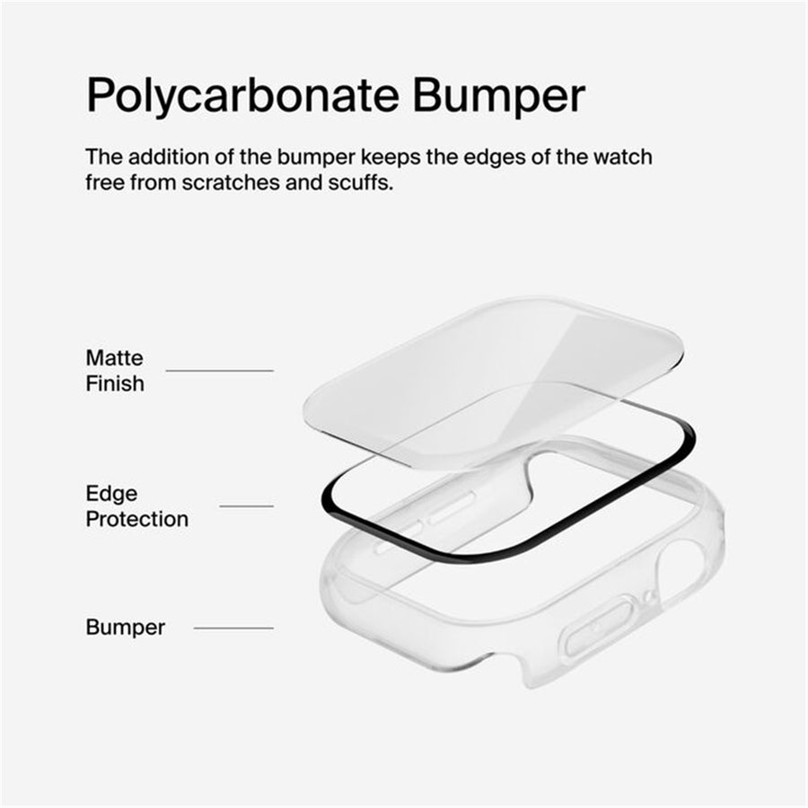 Belkin OWA003FQCL - ScreenForce TemperedCurve 2-in-1 Screen