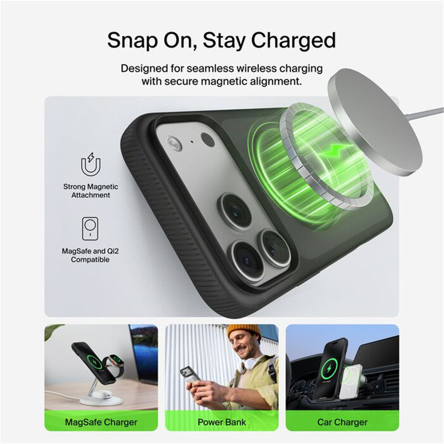 BELKIN MSA035FQBK - GRIP SERIES CASE for iPHONE 17 Pro