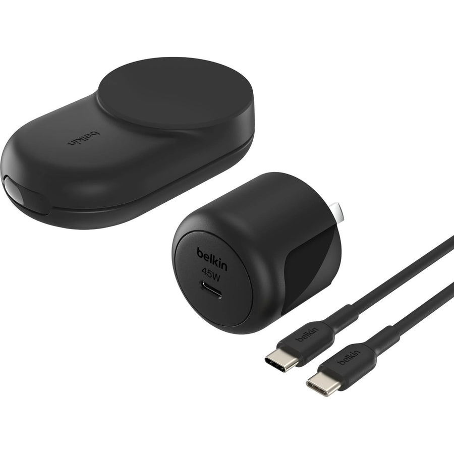 Belkin WIZ037AUBK - UltraCharge 3-in-1 Foldable Magnetic Cha