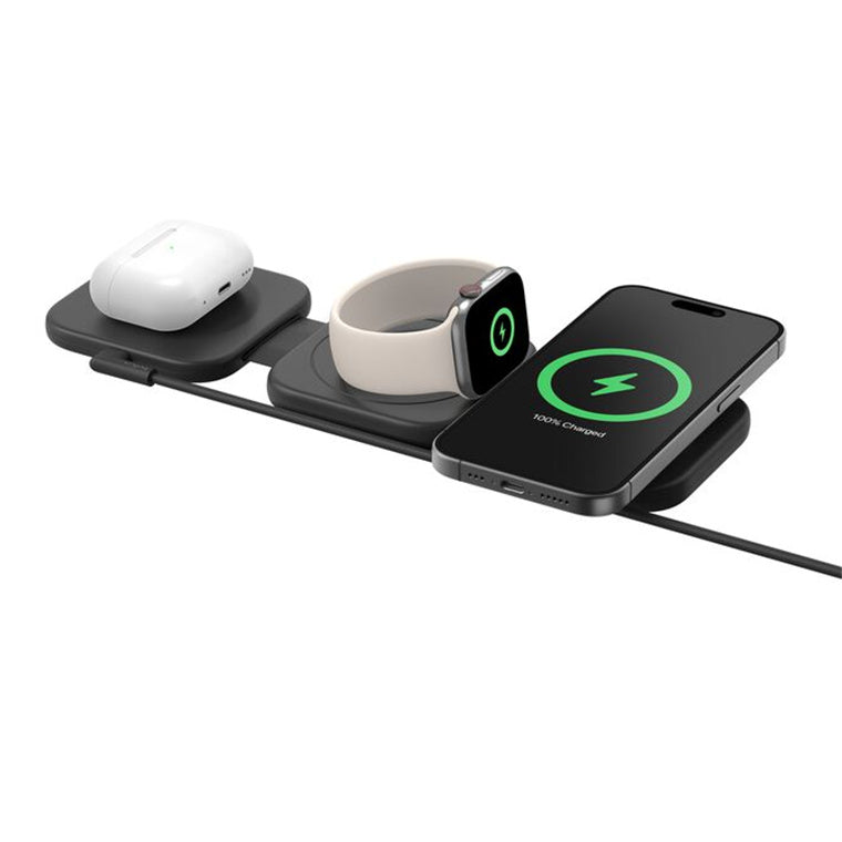 Belkin WIZ024FQBK - BoostCharge Pro 3-in-1 Magnetic Charging