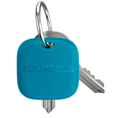 Boompods TARBLU Boomtag wiederaufladbarer Tracker - Blau Verlorene Gegenstände mit der Apple Wo ist?-App finden