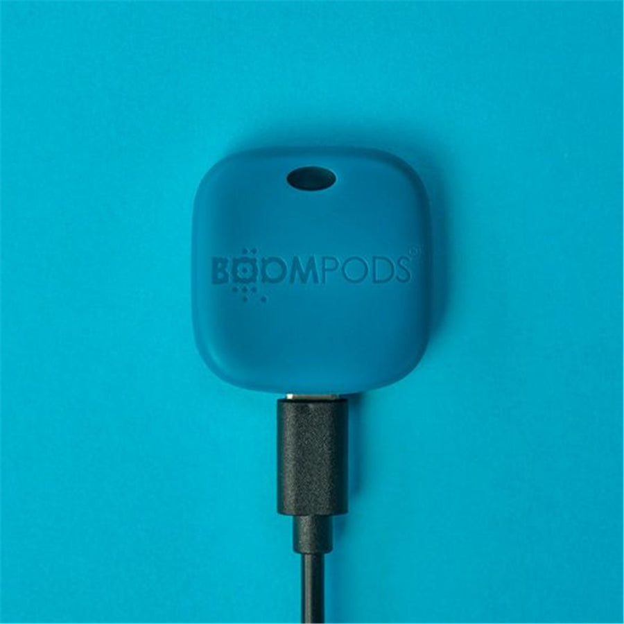 Boompods TARBLU Boomtag Rechargeable Tracker - Blue Find lost items with Apple Find My app
