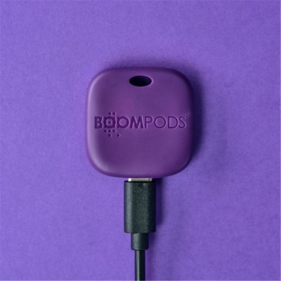 TARPUR - Boompods Boomtag Rechargeable - Purple