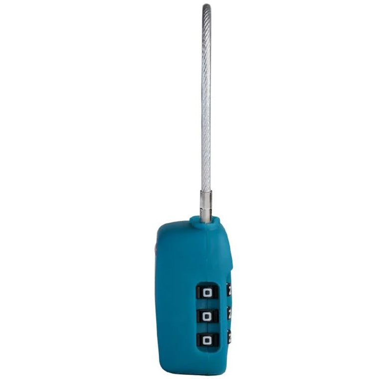 Boompods TTSAOB Tracker Lock - Blue Easily track your bag with the Apple Find My app. Waterproof (IPX5) and TSA-approved