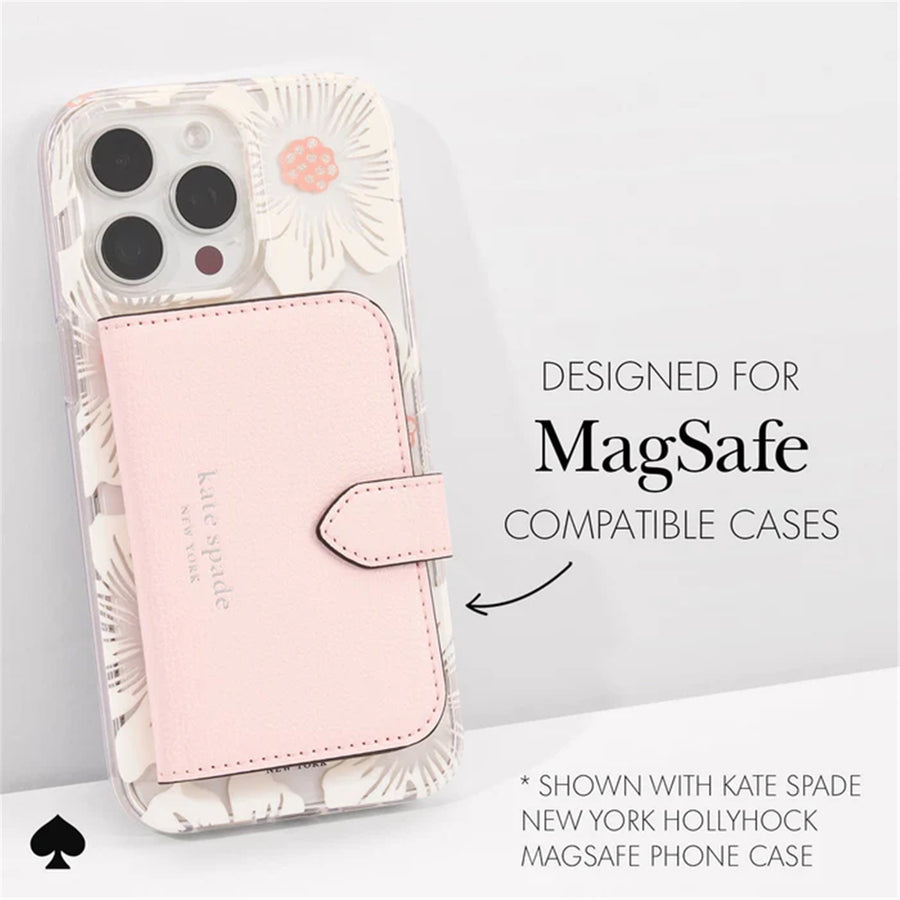 Casemate KS053958 - Kate Spade Morgan Magnetic Wallet - Chalk Pink