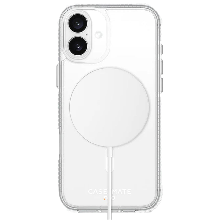 Casemate iPhone 16 Plus CM054370 Case-Mate Tough D3O MagSafe Hülle – transparent