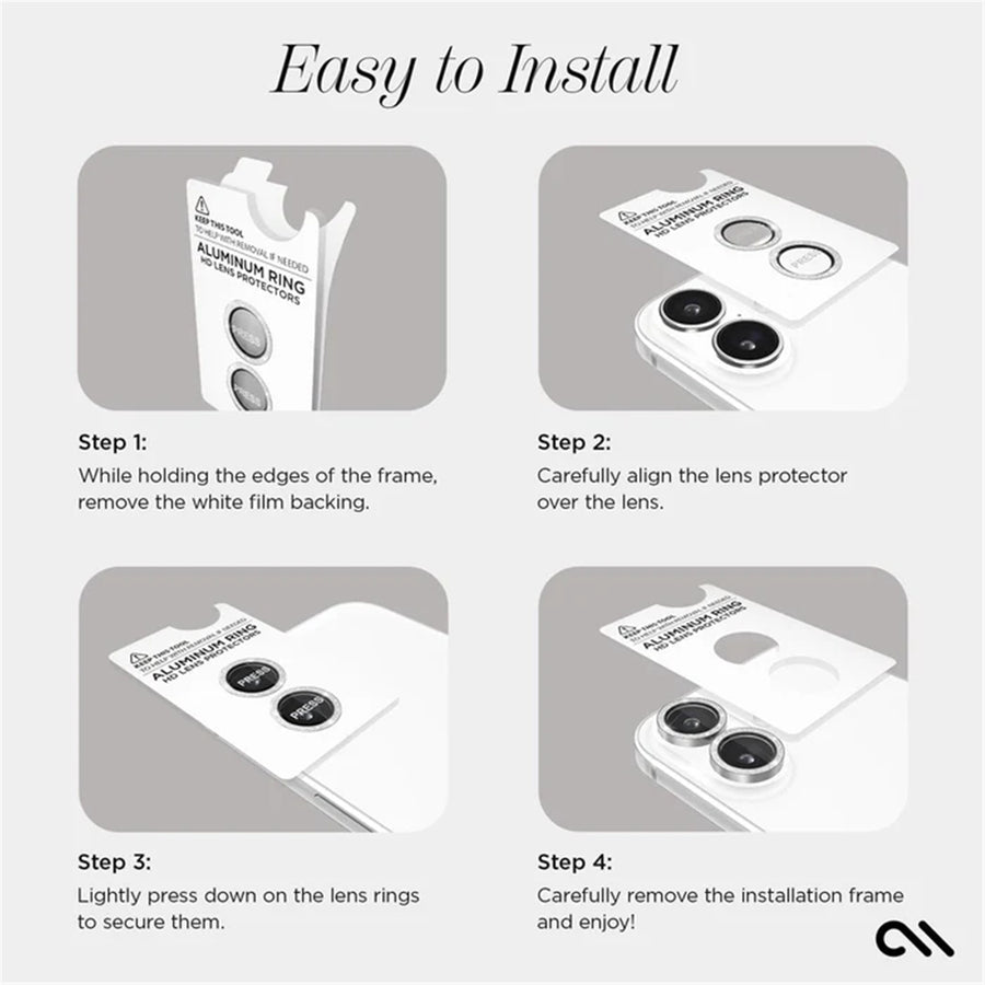 CM054492 - Casemate Lens Protector - iPh 16/iPhone 16 Plus -Twinkle