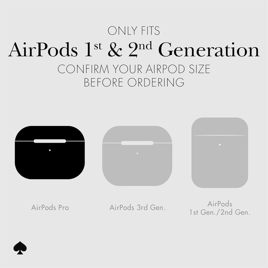 Casemate KS055896 - KSNY Protective Case - That Sparkle Silver - Airpods Pro 1&2