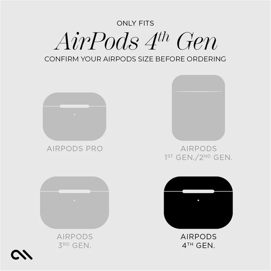 CM055888 - Casemate Tough - AirPods Gen 4 - Black