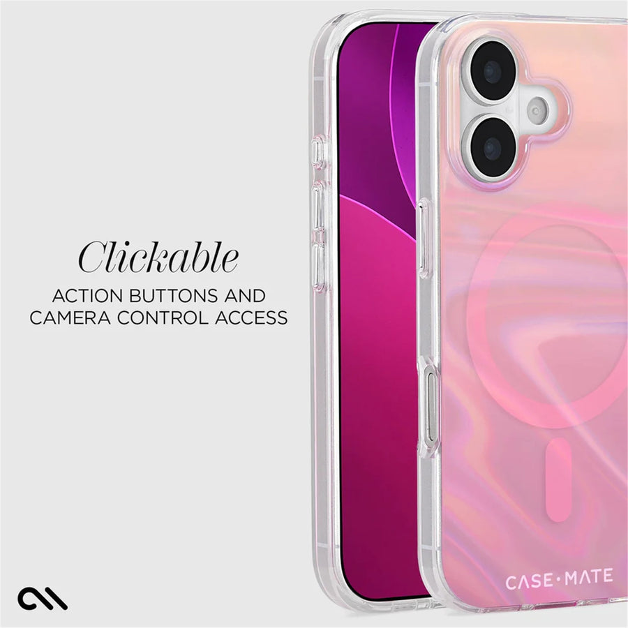 Casemate CM057388 - Case-Mate Peach Bubble (MS) - iPhone 17 - Iridescent