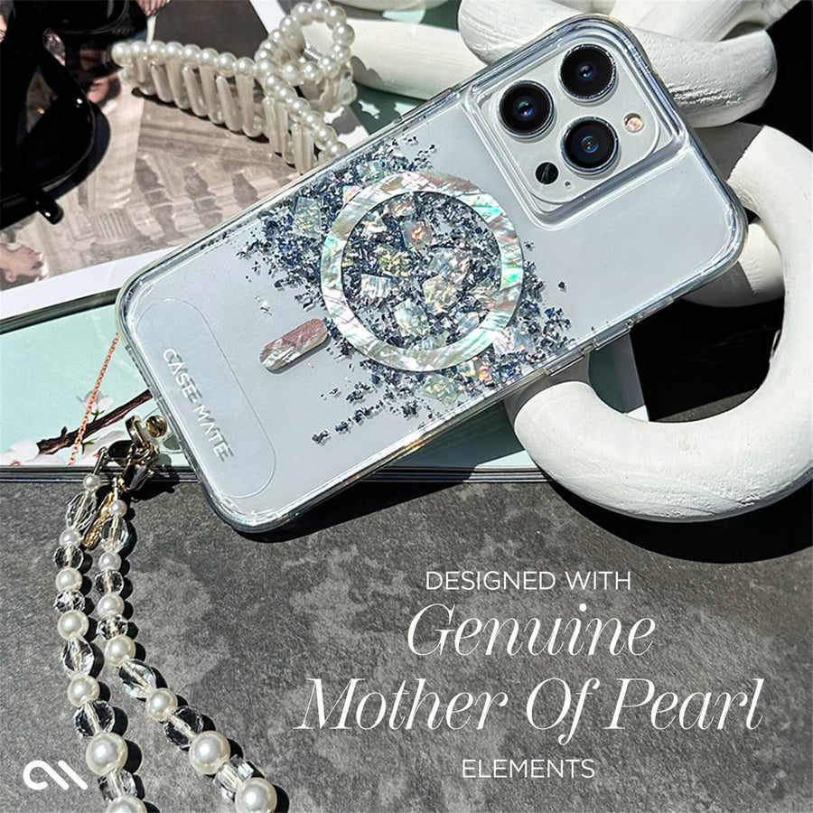 Casemate iPhone 15 Pro Karat MagSafe Hülle - Touch of Pearl
